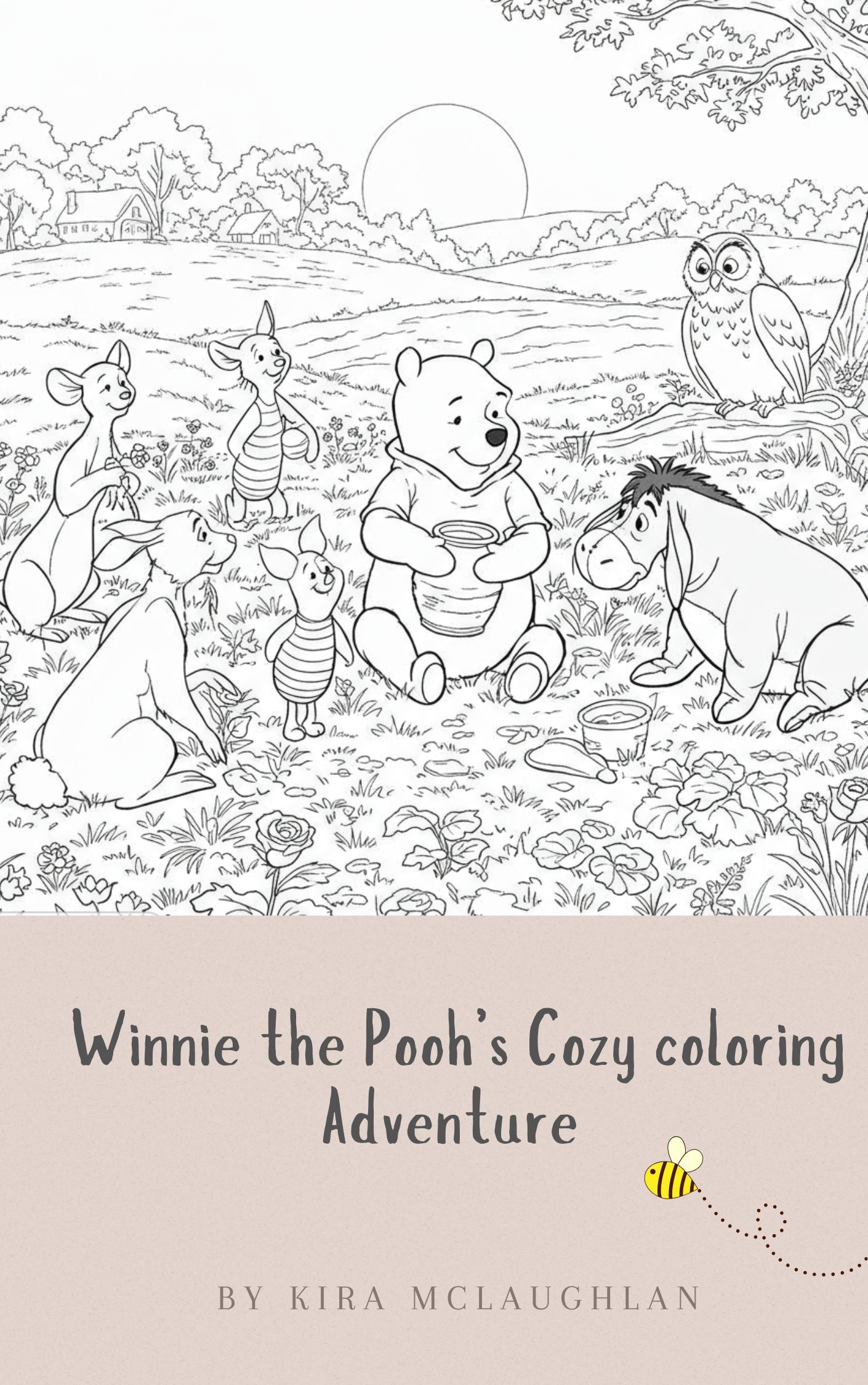 Honey Bears Cozy Colouring Book